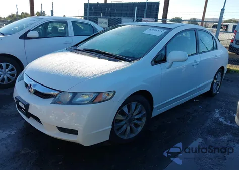 2010 Honda Civic Ex-L из США, поврежденный, VIN 2HGFA1F93AH506858